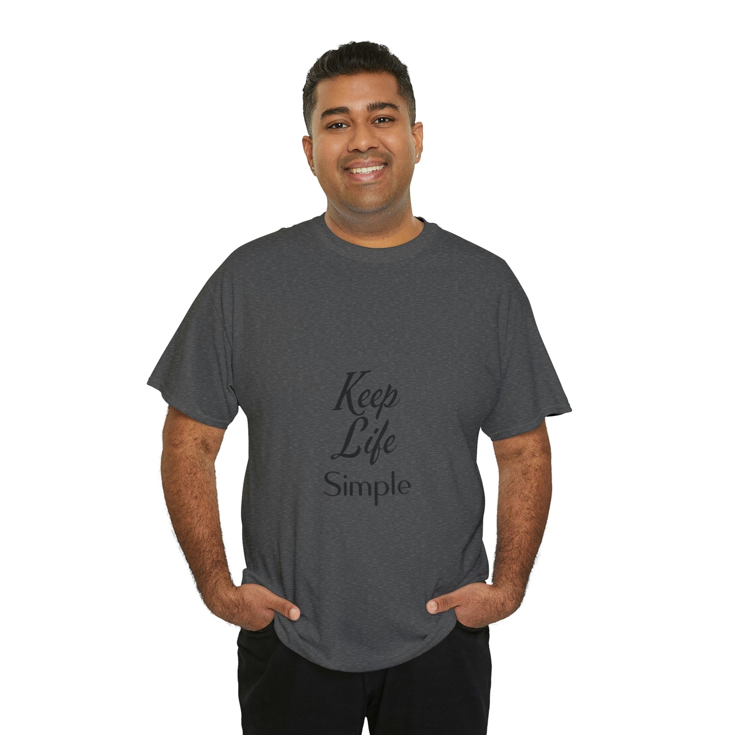 Keep Life Simple Unisex Heavy Cotton Tee