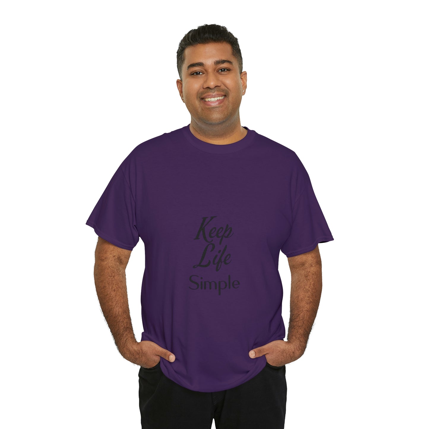 Keep Life Simple Unisex Heavy Cotton Tee