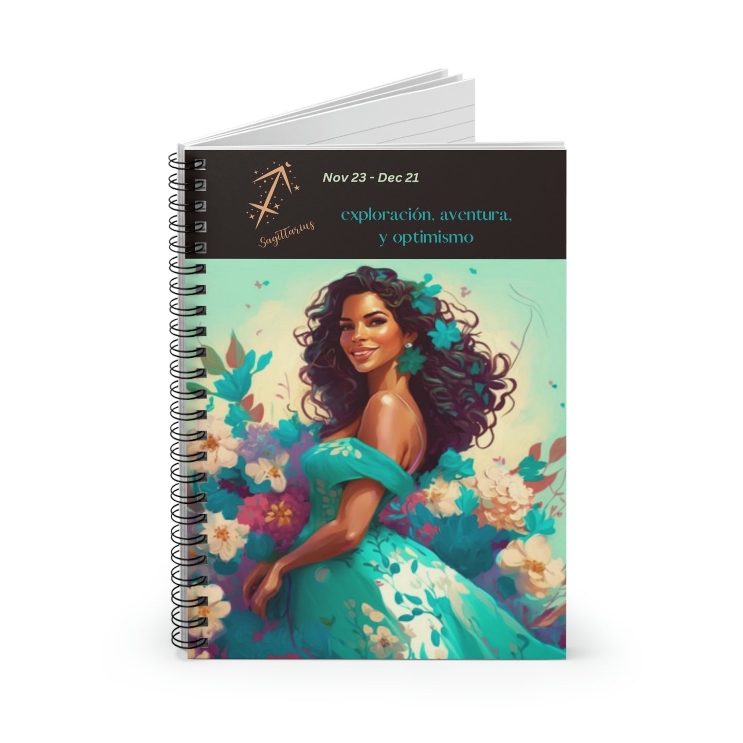 Astrology Collection (Sagittarius) - Latina Culture Journal - Ruled Line