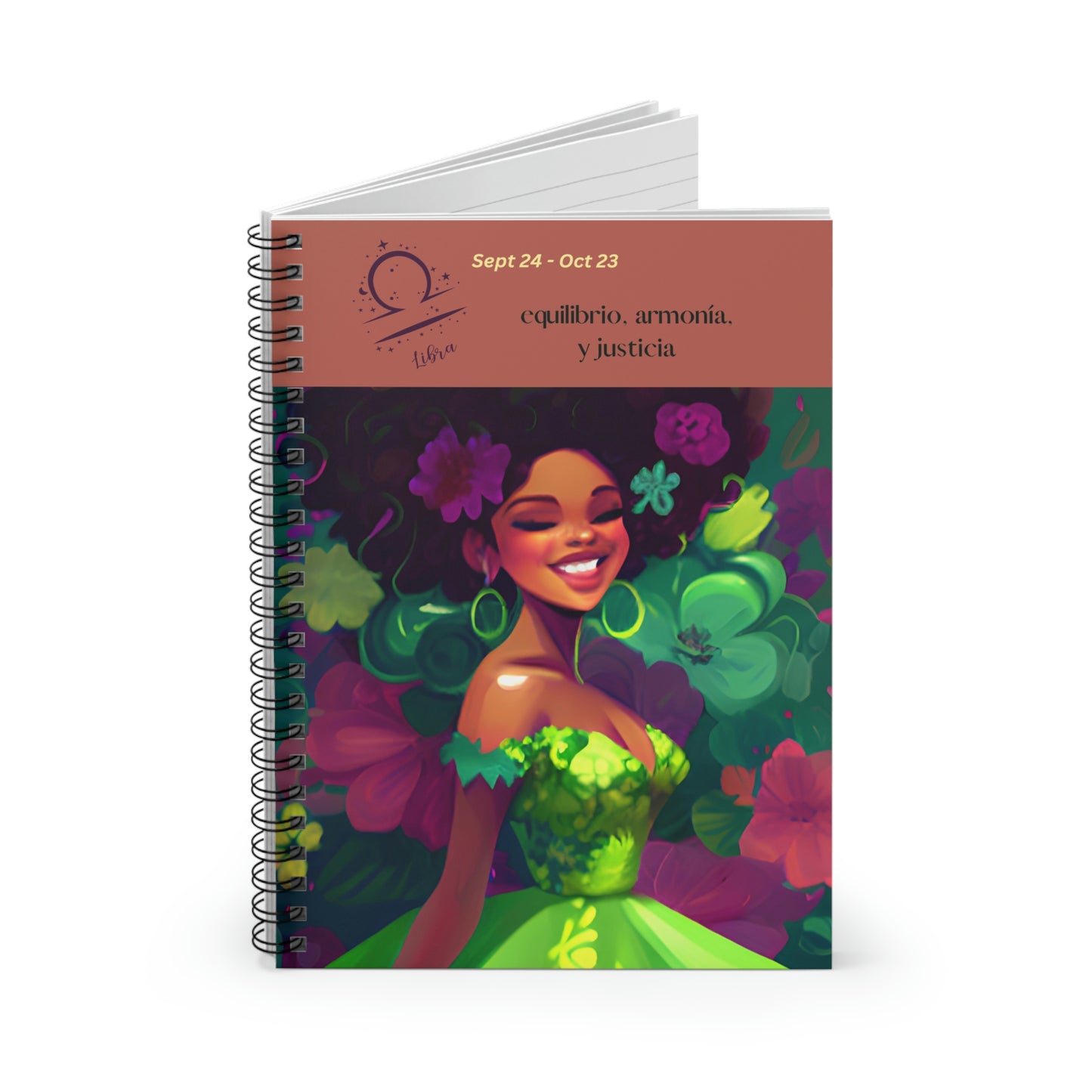Astrology Collection (Libra) - Latina Culture Journal - Ruled Line