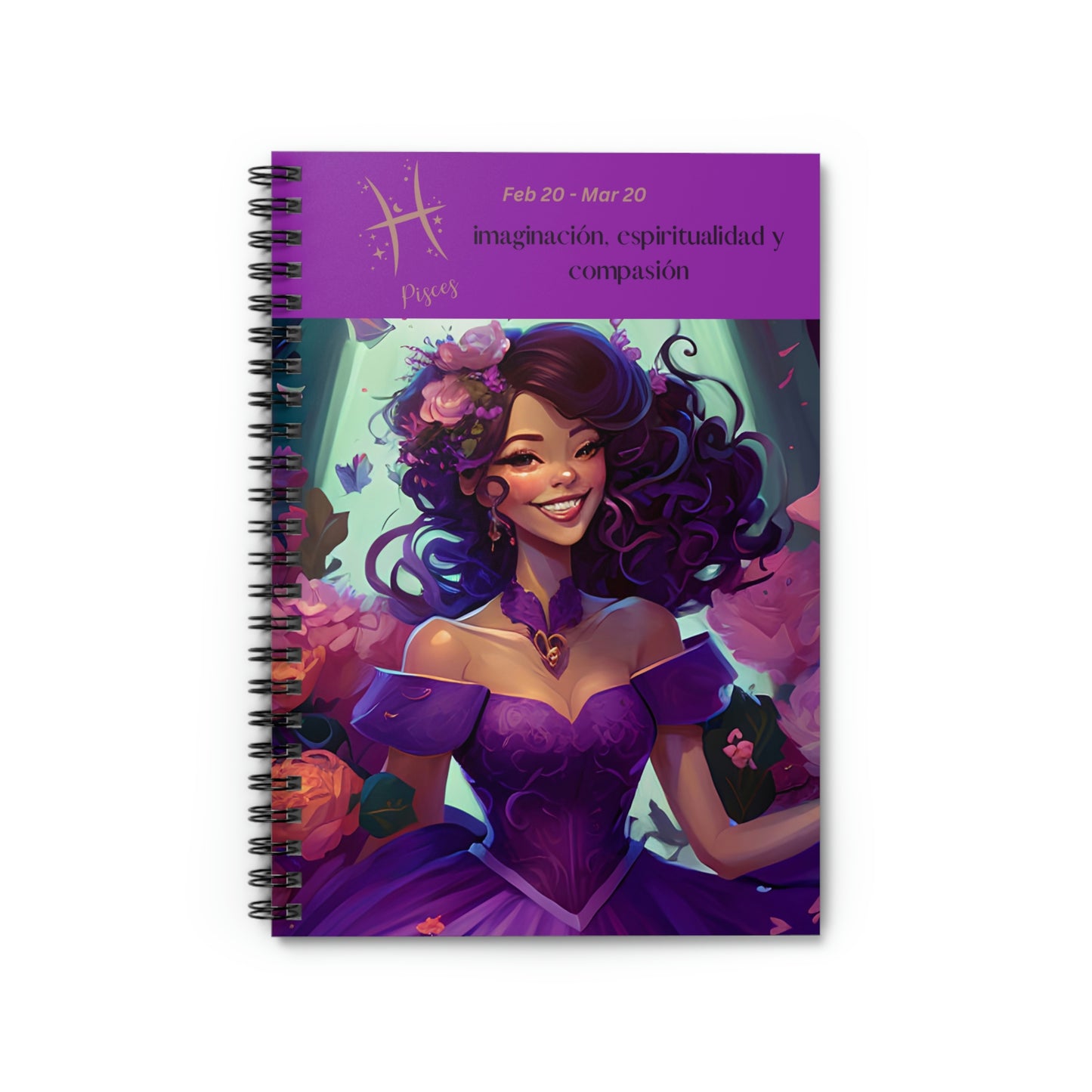 Astrology Collection (Pisces) - Latina Culture Journal - Ruled Line