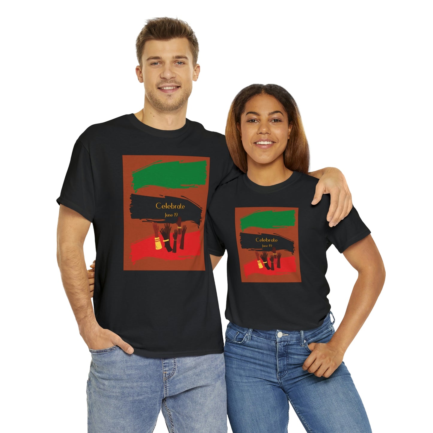 Juneteenth 2 Heavy Cotton Tee