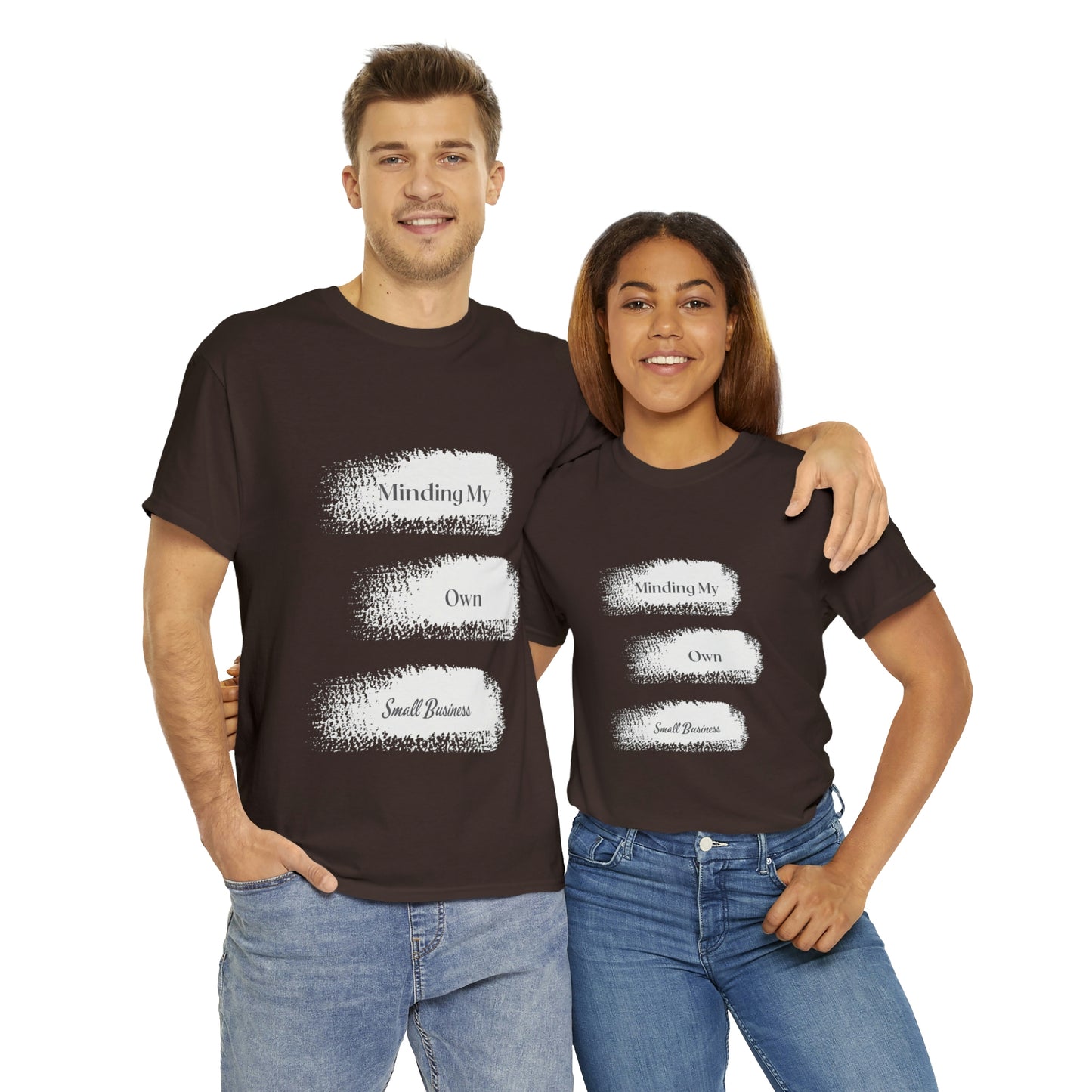 Minding My Own Small Business Unisex Heavy Cotton Tee
