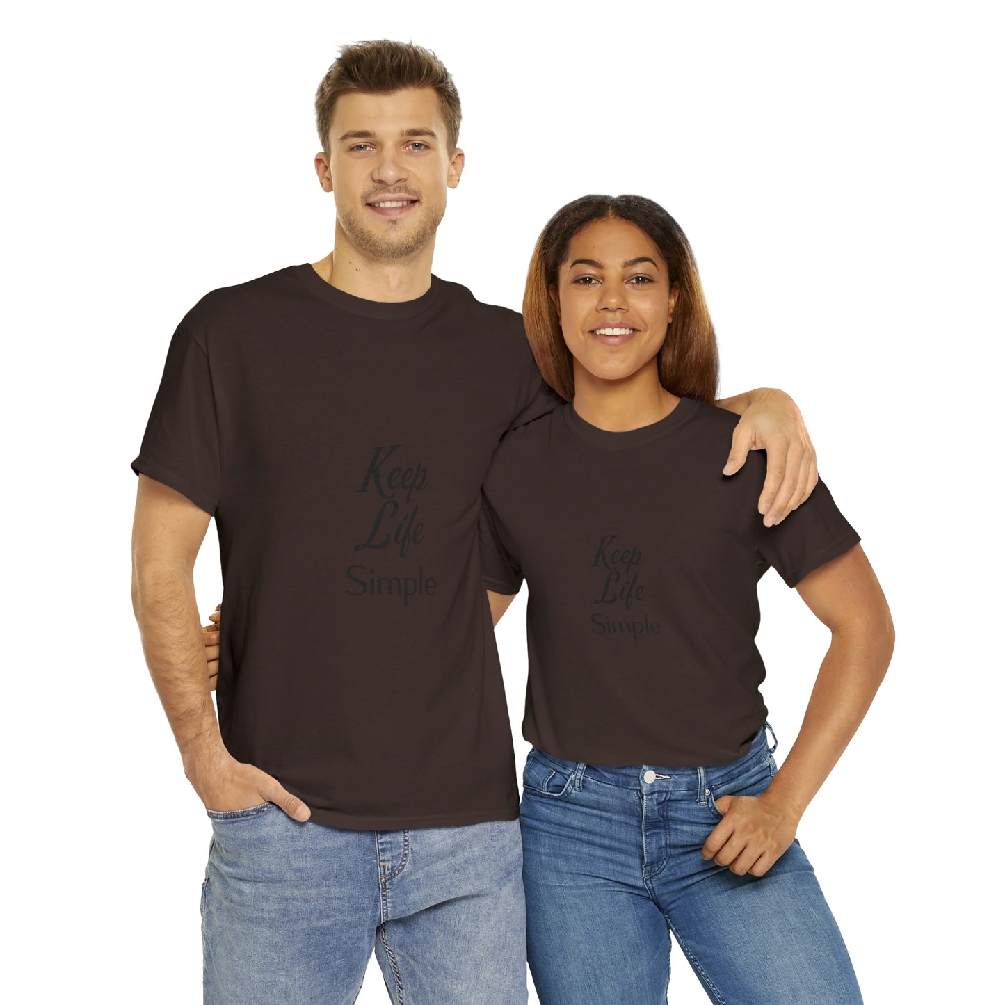 Keep Life Simple Unisex Heavy Cotton Tee