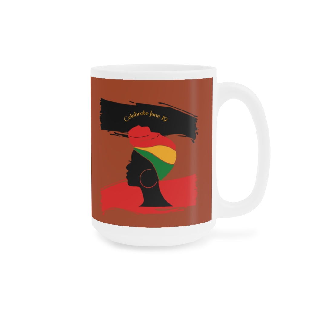 Juneteenth 2 Ceramic Mugs (11oz / 15oz)
