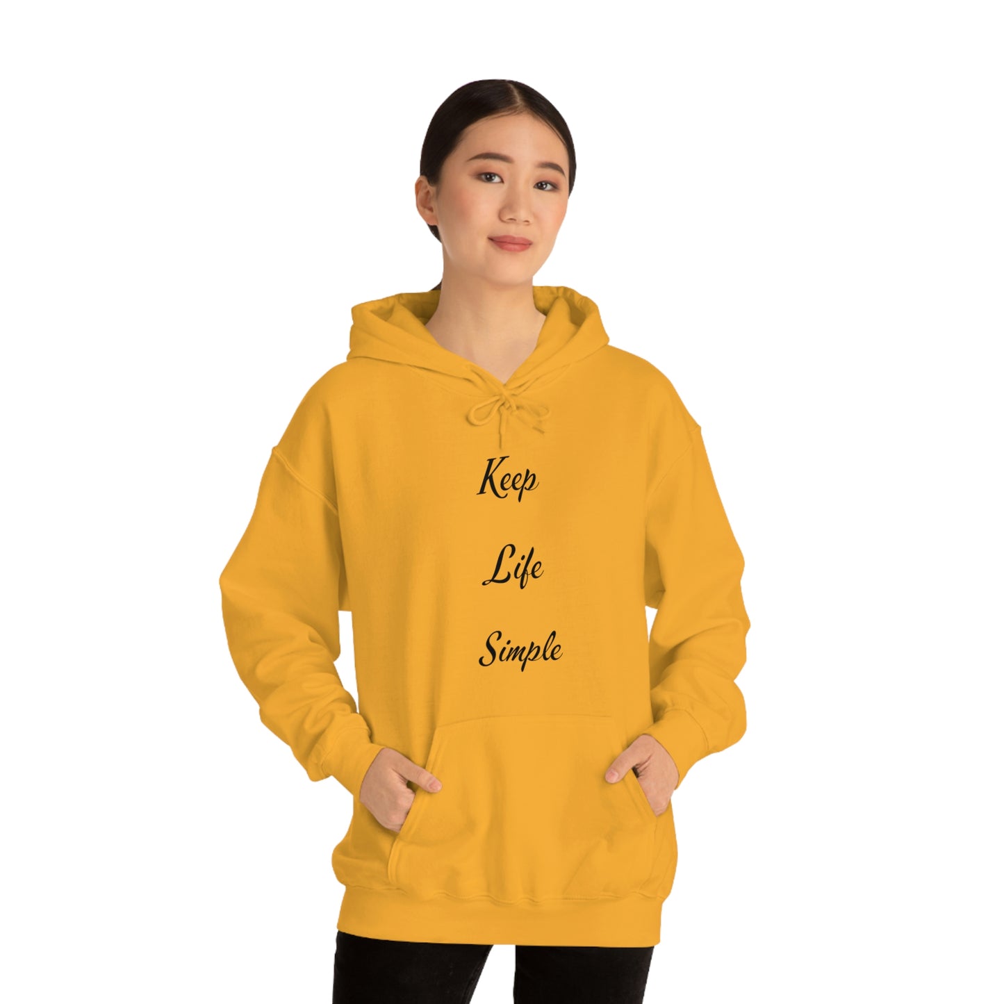 Keep Life Simple Hooded Sweatshirt