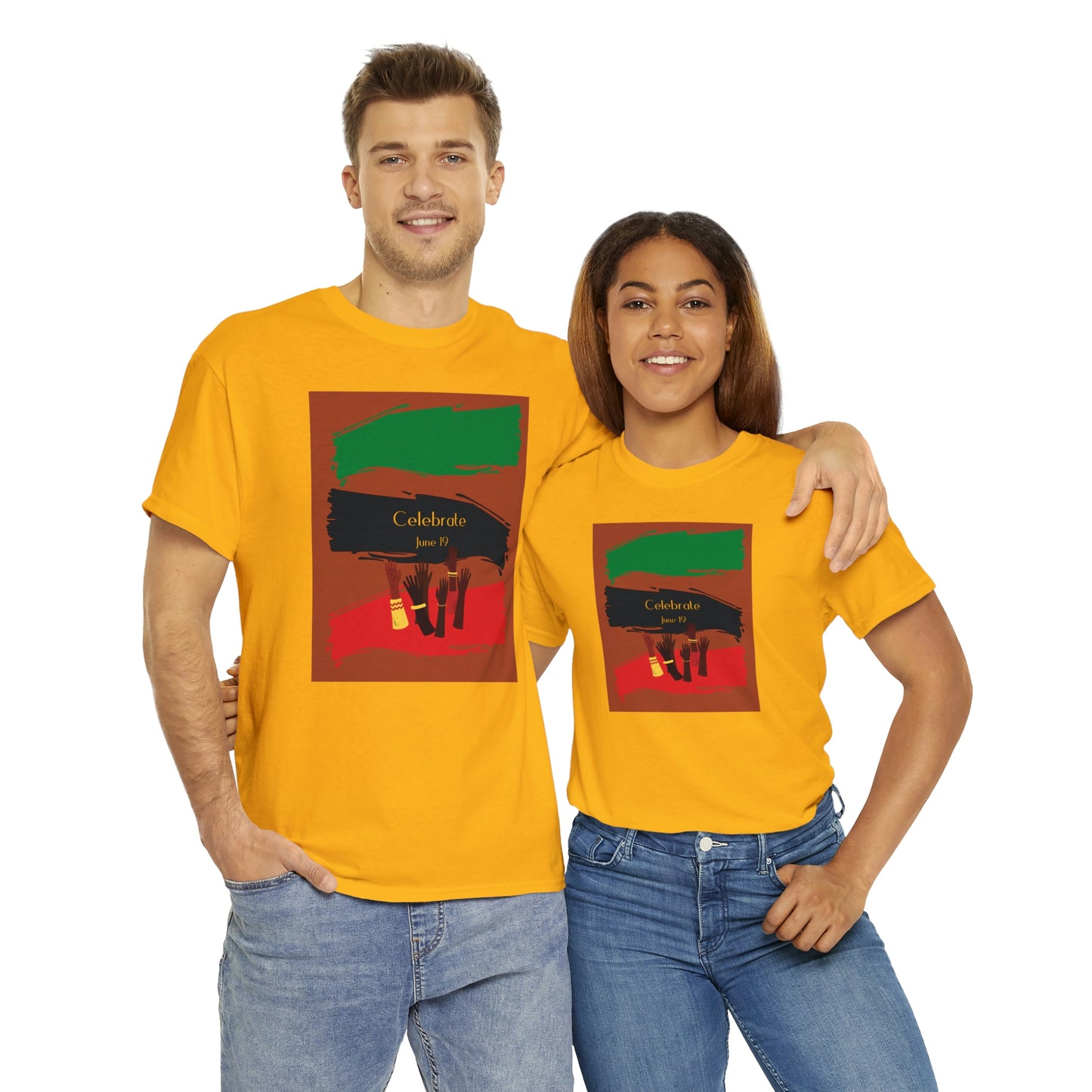Juneteenth 2 Heavy Cotton Tee