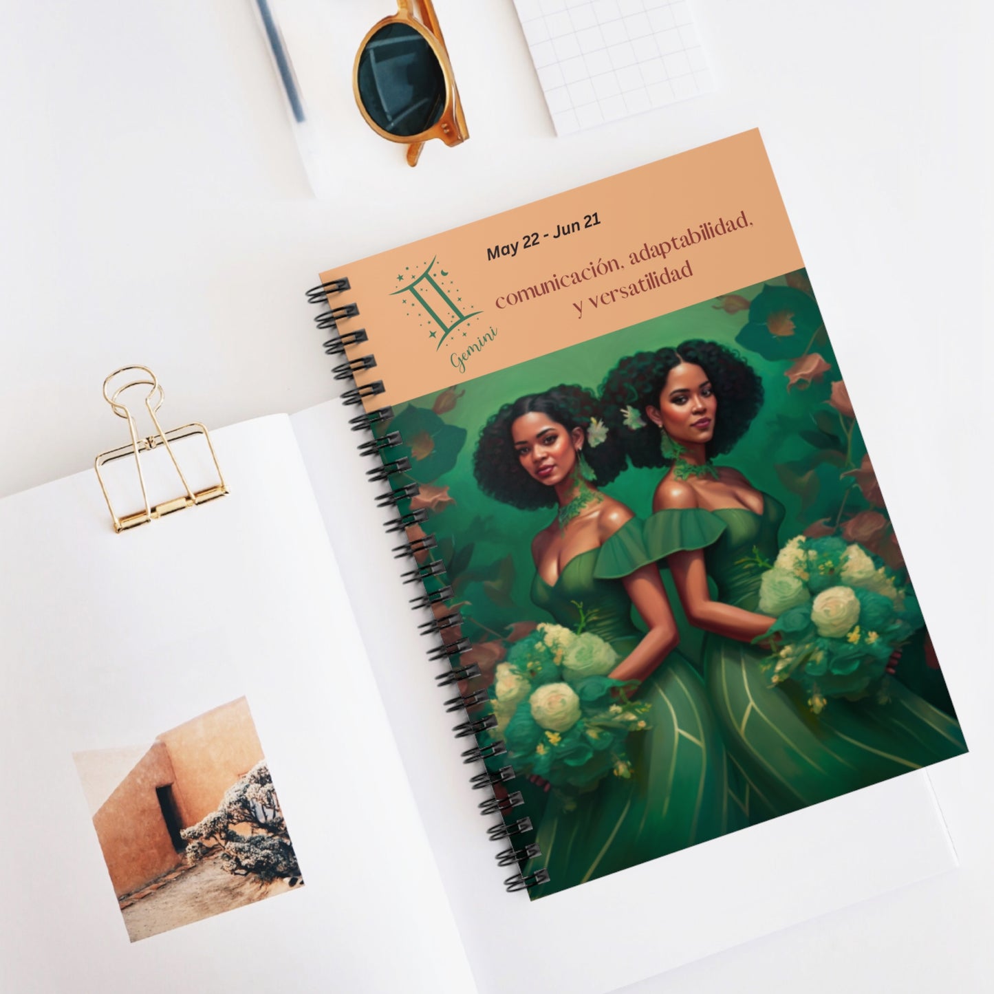 Astrology Collection (Gemini) - Latina Culture Journal - Ruled Line