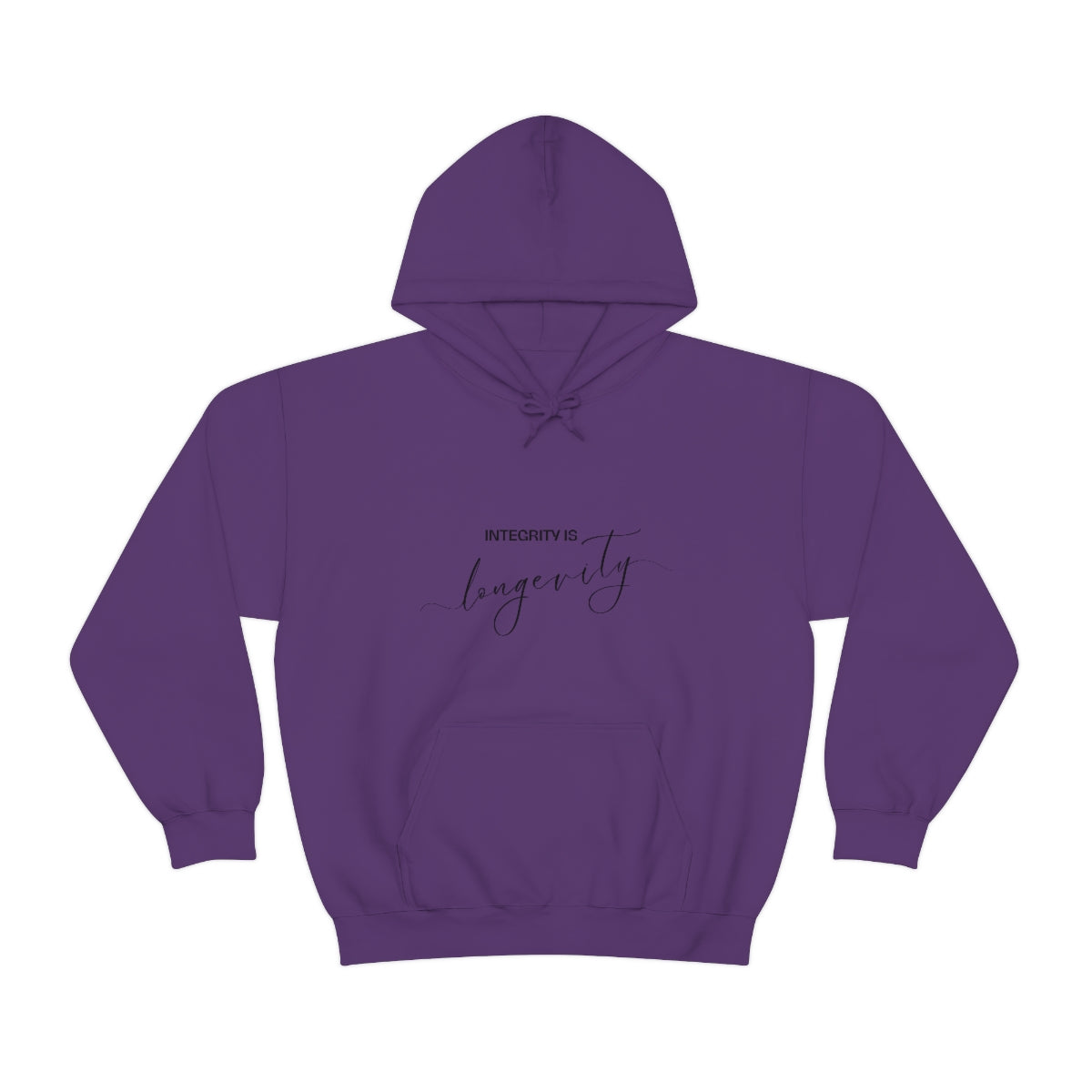 Integrity is Longevity Hoodie