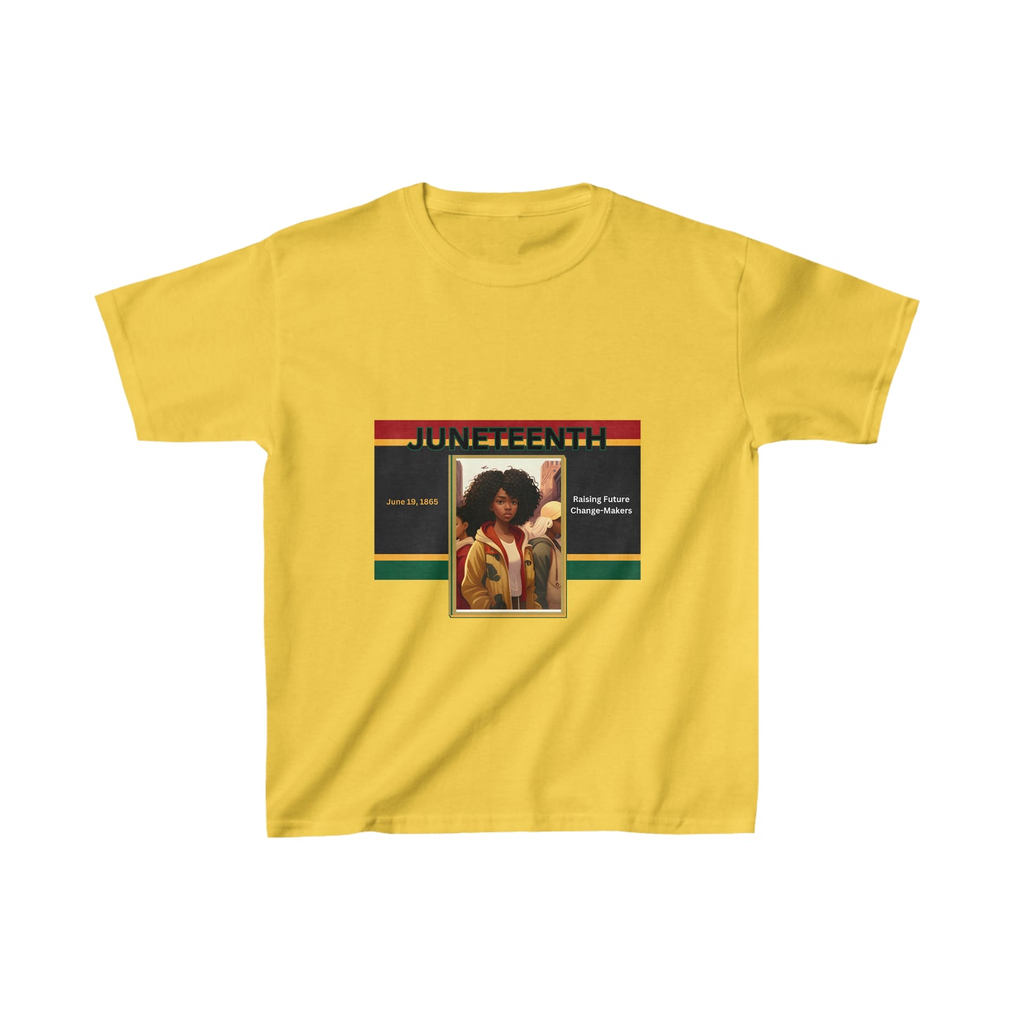 Juneteenth Youth T-shirt (Girl) 1