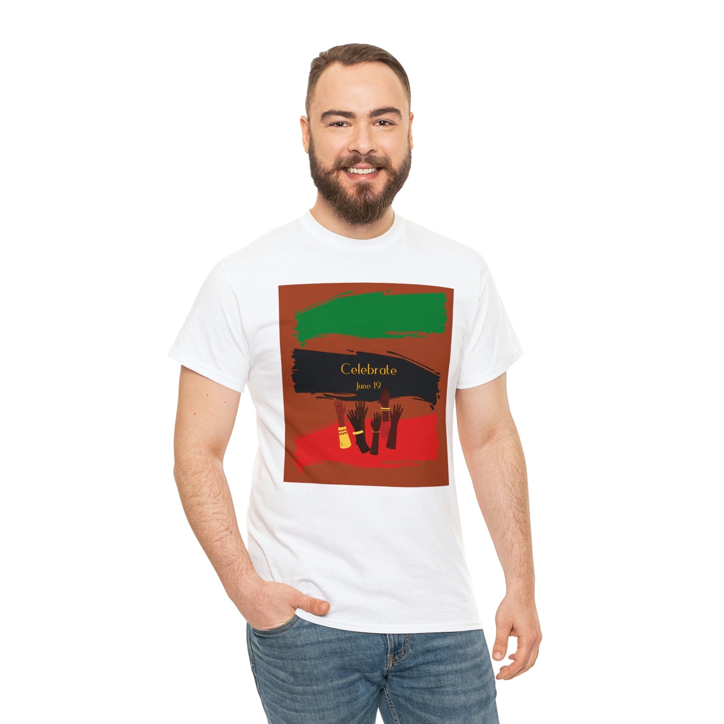 Juneteenth 2 Heavy Cotton Tee