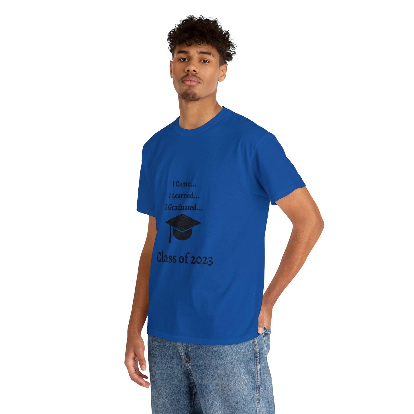I Came, I Learned, I Graduated T-shirt 2023 Graduation T-shirt