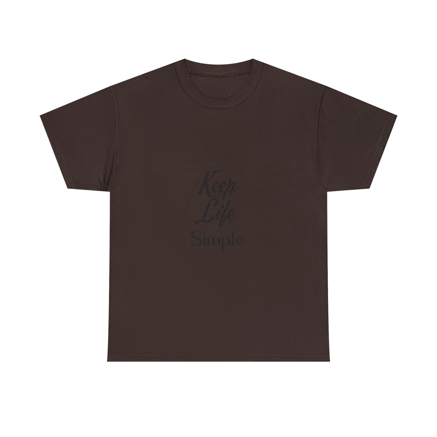 Keep Life Simple Unisex Heavy Cotton Tee