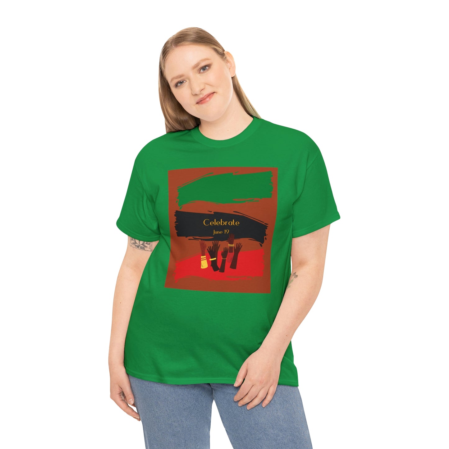 Juneteenth 2 Heavy Cotton Tee