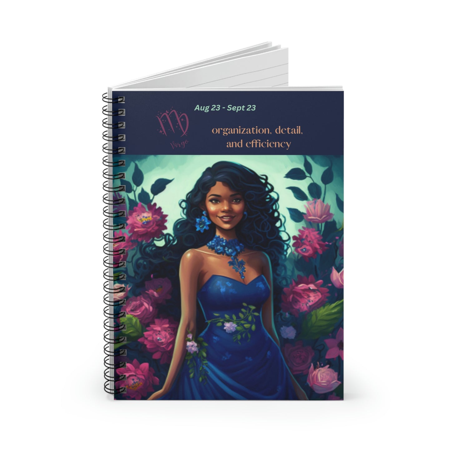 Astrology Collection (Virgo) - Middle Eastern and Indian Culture Journal - Ruled Line