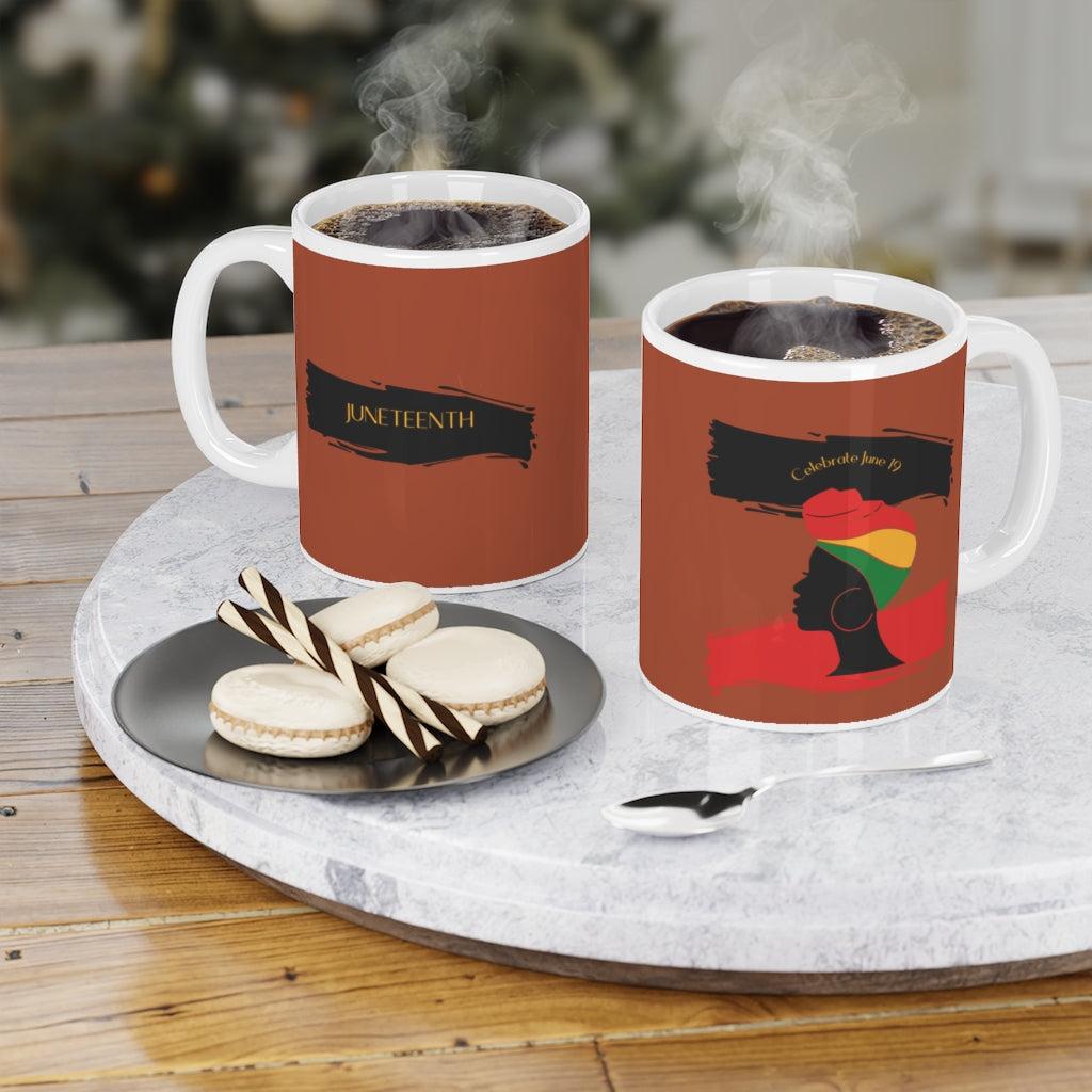 Juneteenth 2 Ceramic Mugs (11oz / 15oz)