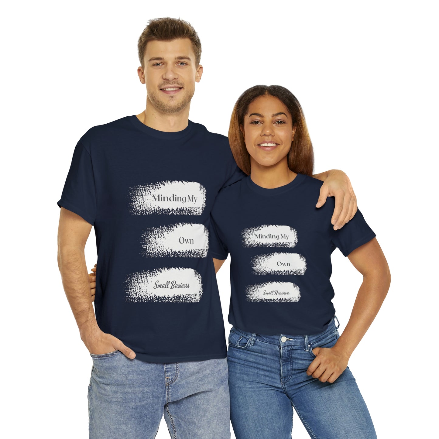 Minding My Own Small Business Unisex Heavy Cotton Tee
