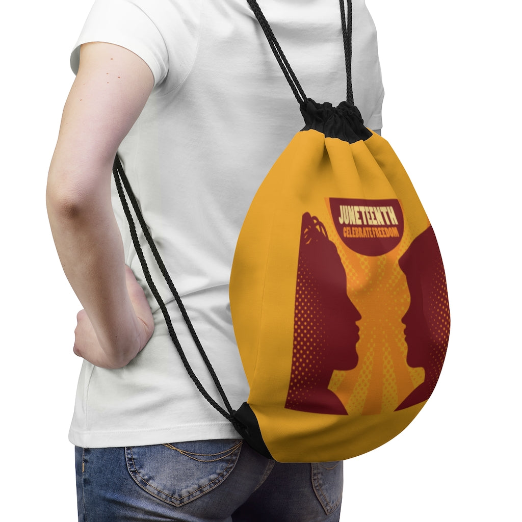 Juneteenth 2 Drawstring Bag