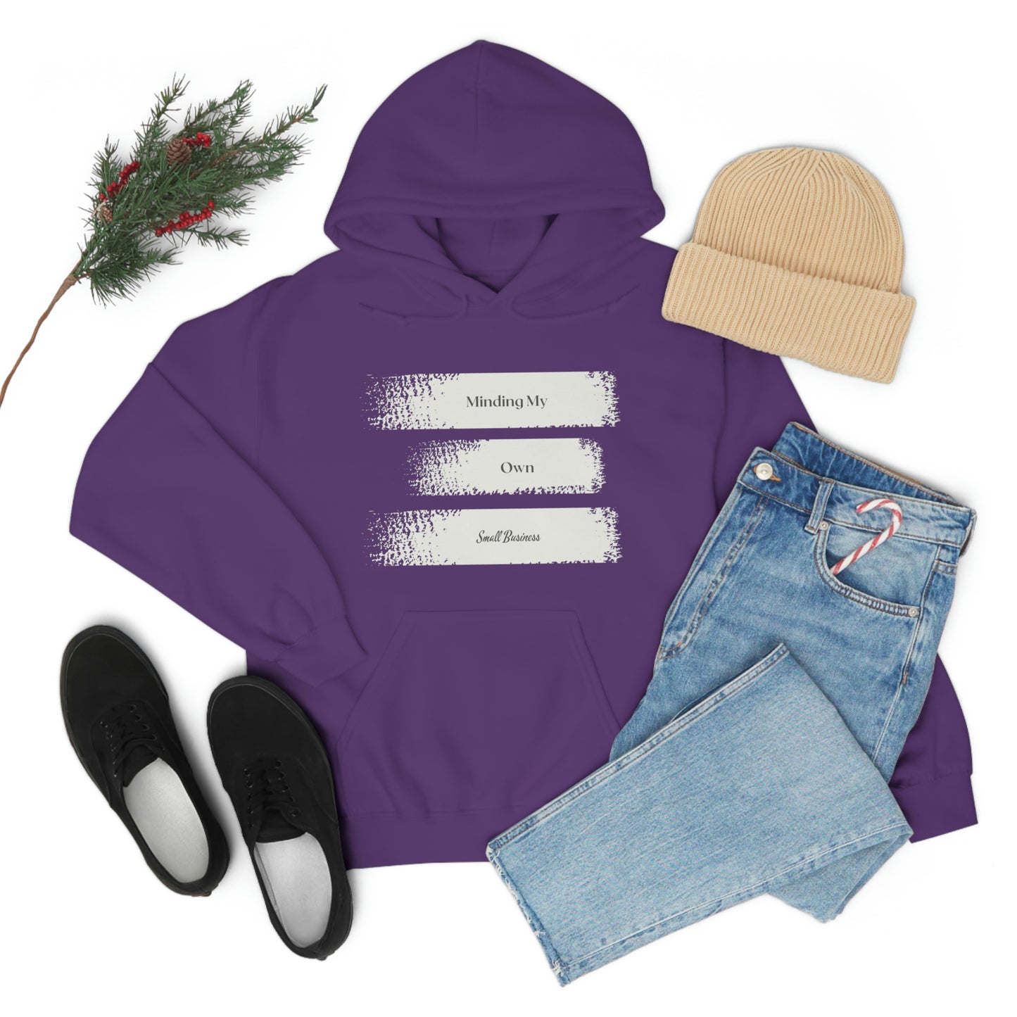 Minding My Own Small Business Hooded Sweatshirt