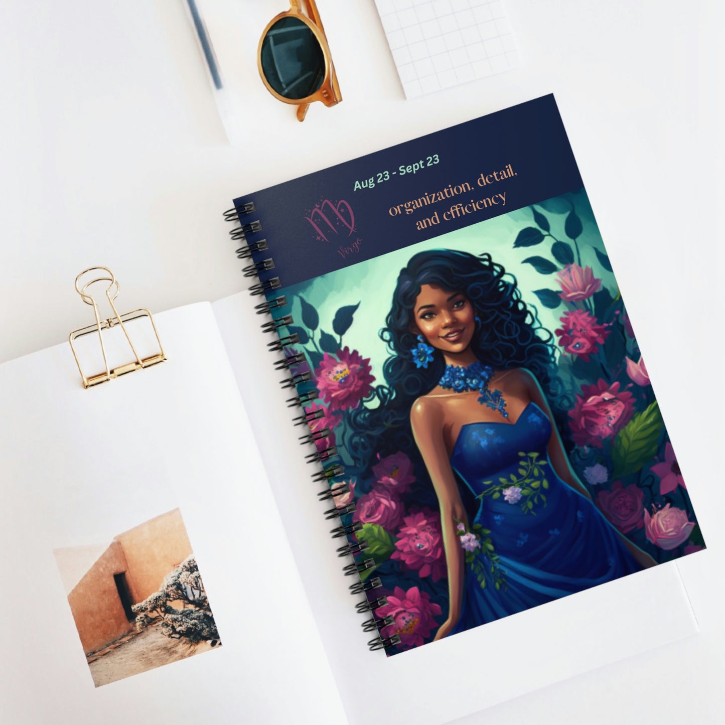 Astrology Collection (Virgo) - Middle Eastern and Indian Culture Journal - Ruled Line