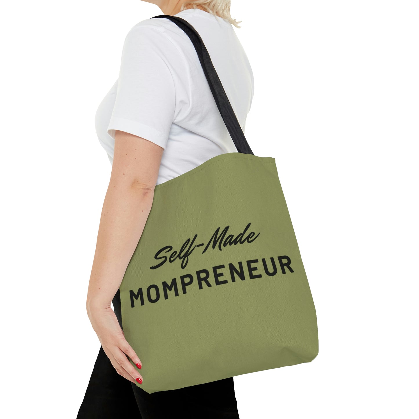 Self-Made Mompreneur (Golden Grass) Tote Bag