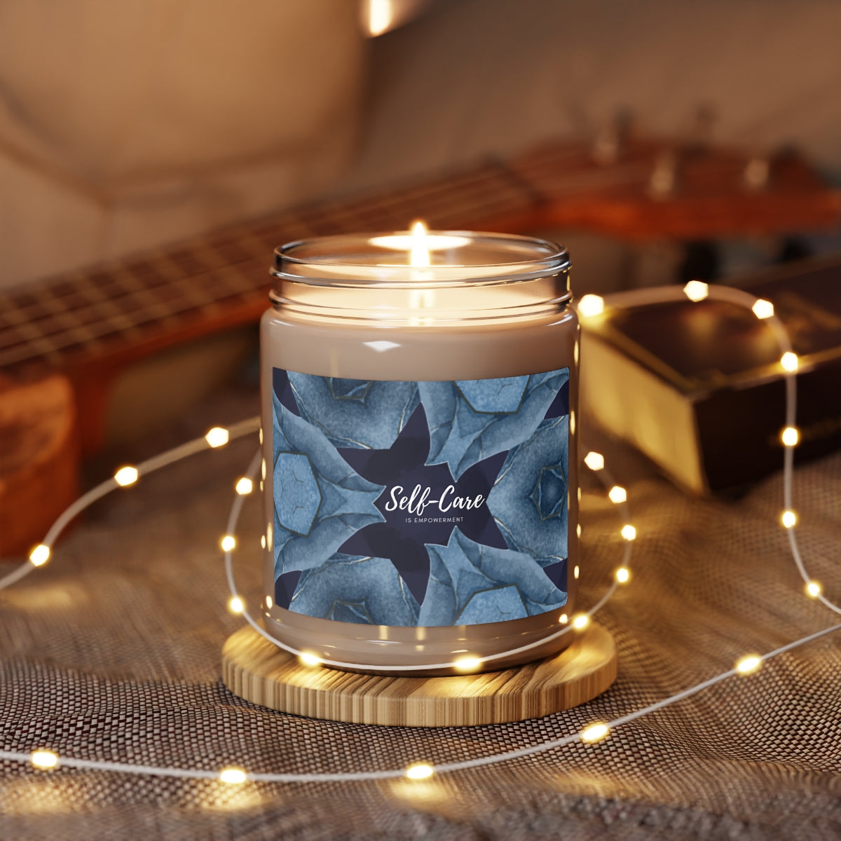 The Blues Self-Care Is Empowerment Candle