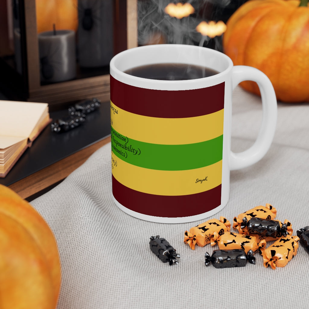 7 Principles of Kwanzaa Ceramic Mug