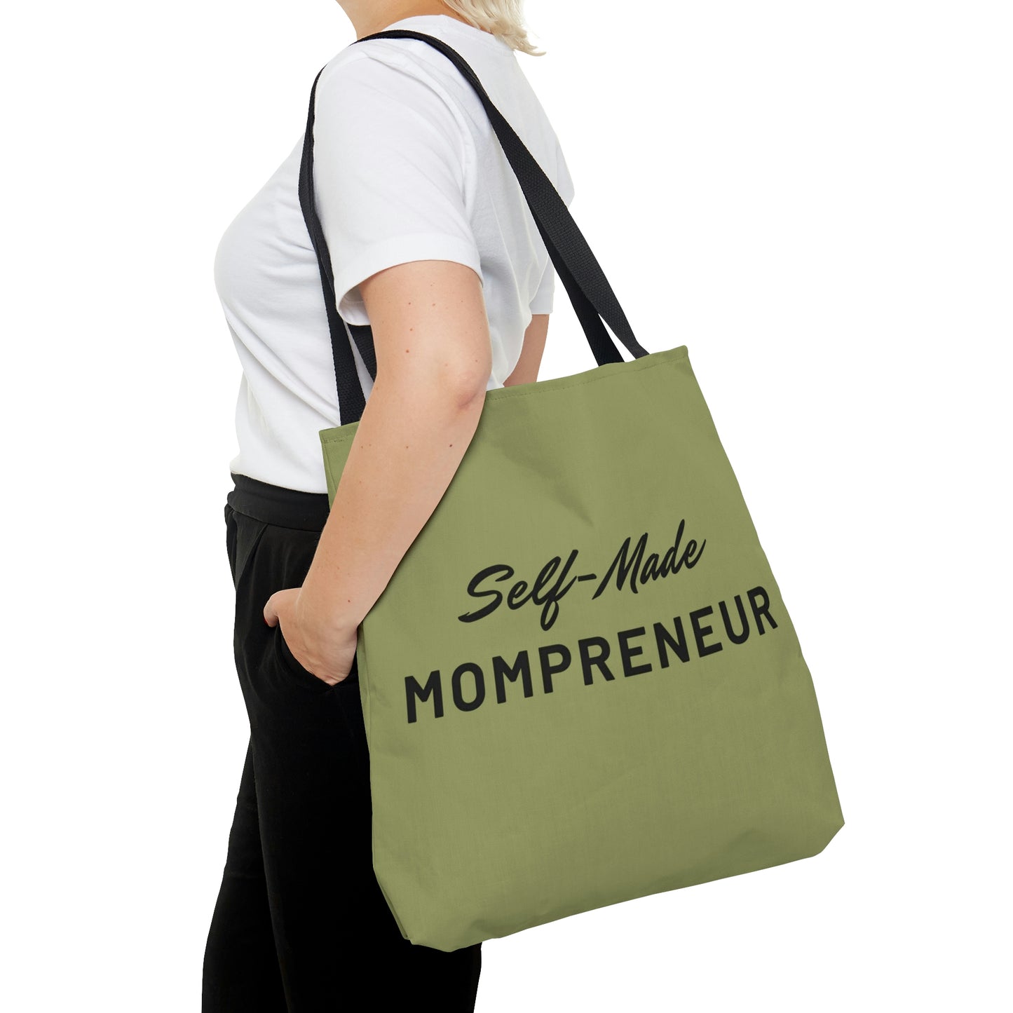 Self-Made Mompreneur (Golden Grass) Tote Bag