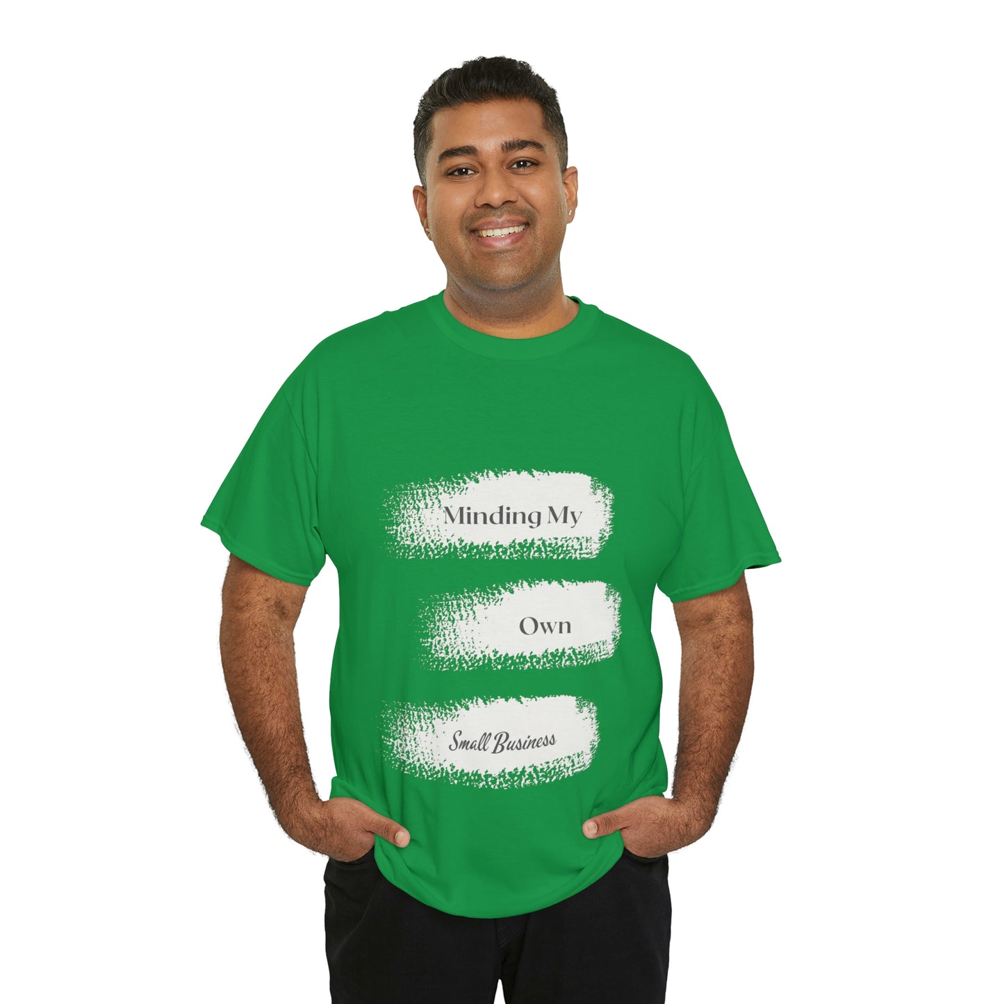 Minding My Own Small Business Unisex Heavy Cotton Tee