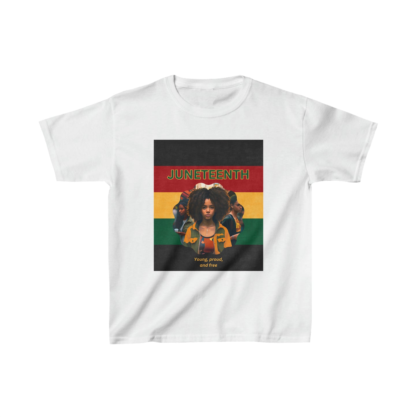 Juneteenth Youth T-shirt (Girl) 3