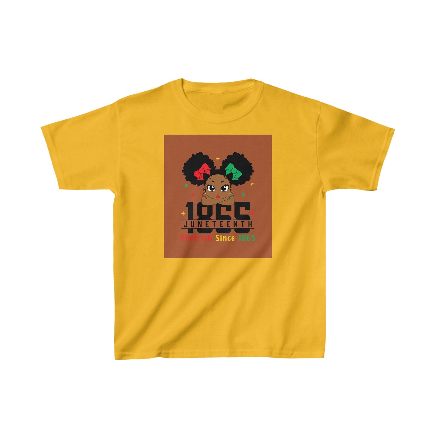 Juneteenth (Girls) Kids Heavy Cotton™ Tee 2