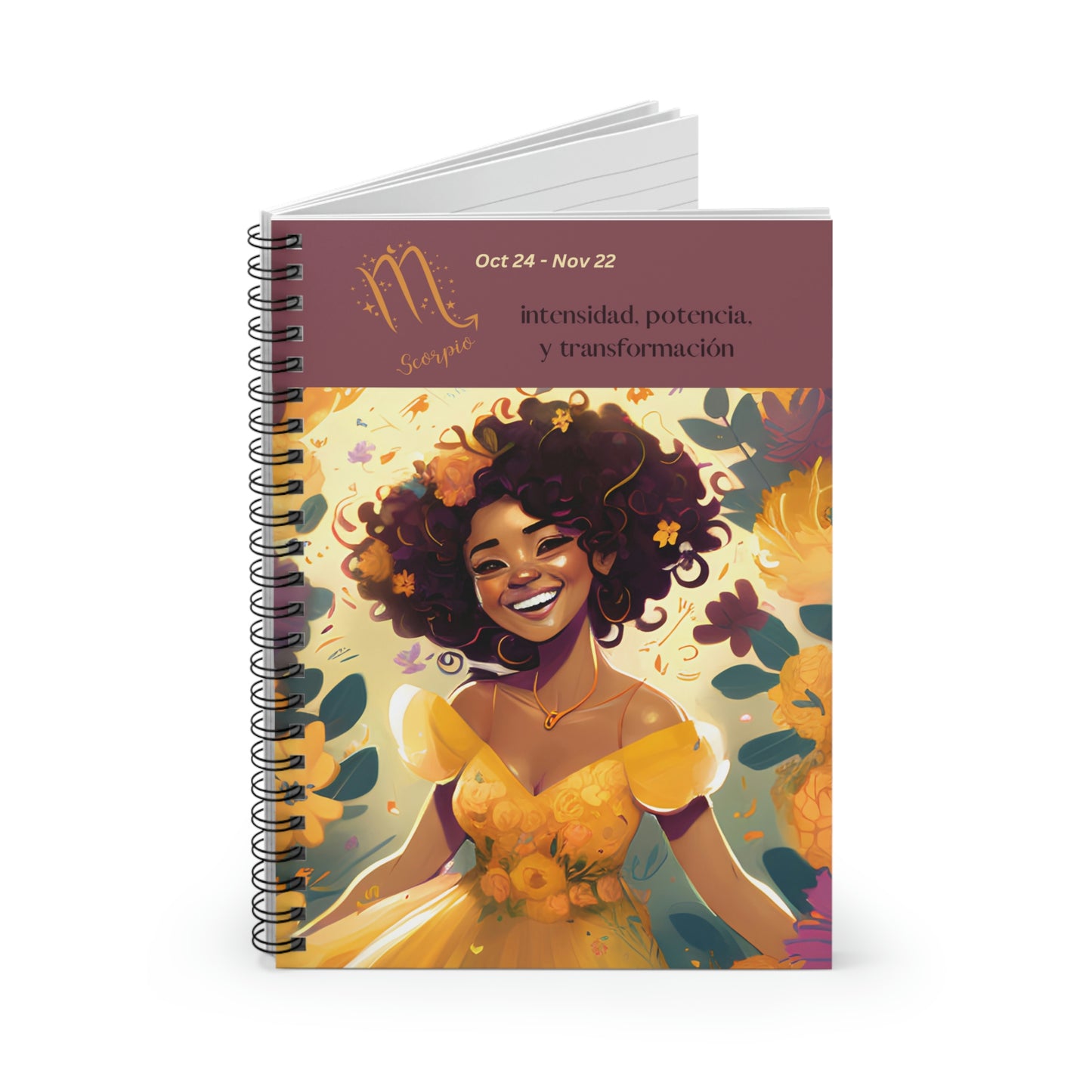Astrology Collection (Scorpio) - Latina Culture Journal - Ruled Line