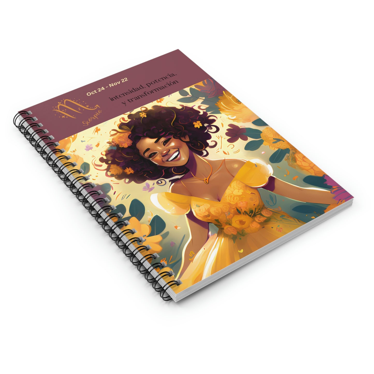 Astrology Collection (Scorpio) - Latina Culture Journal - Ruled Line