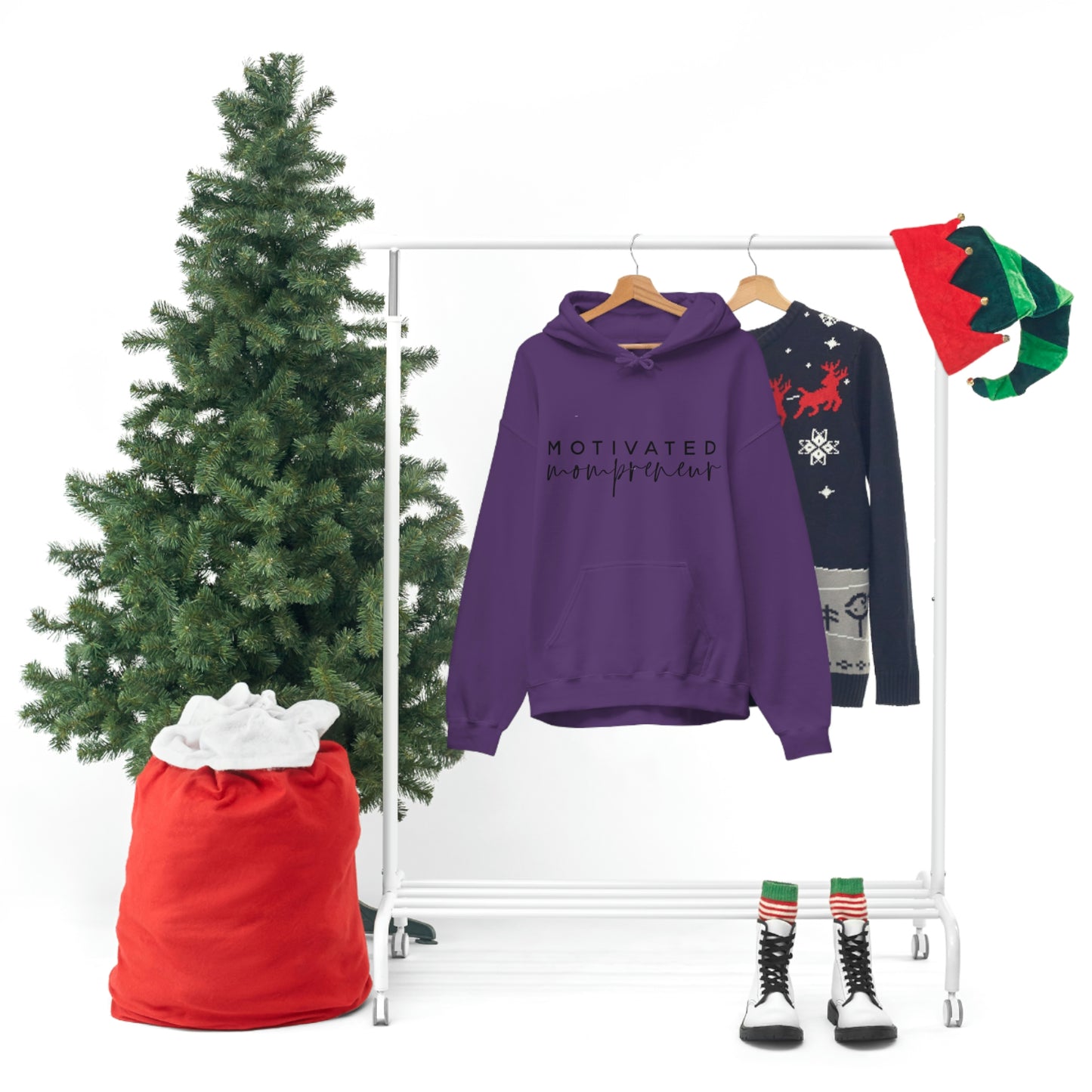 Lady Boss Hoodie - Motivated Mompreneur