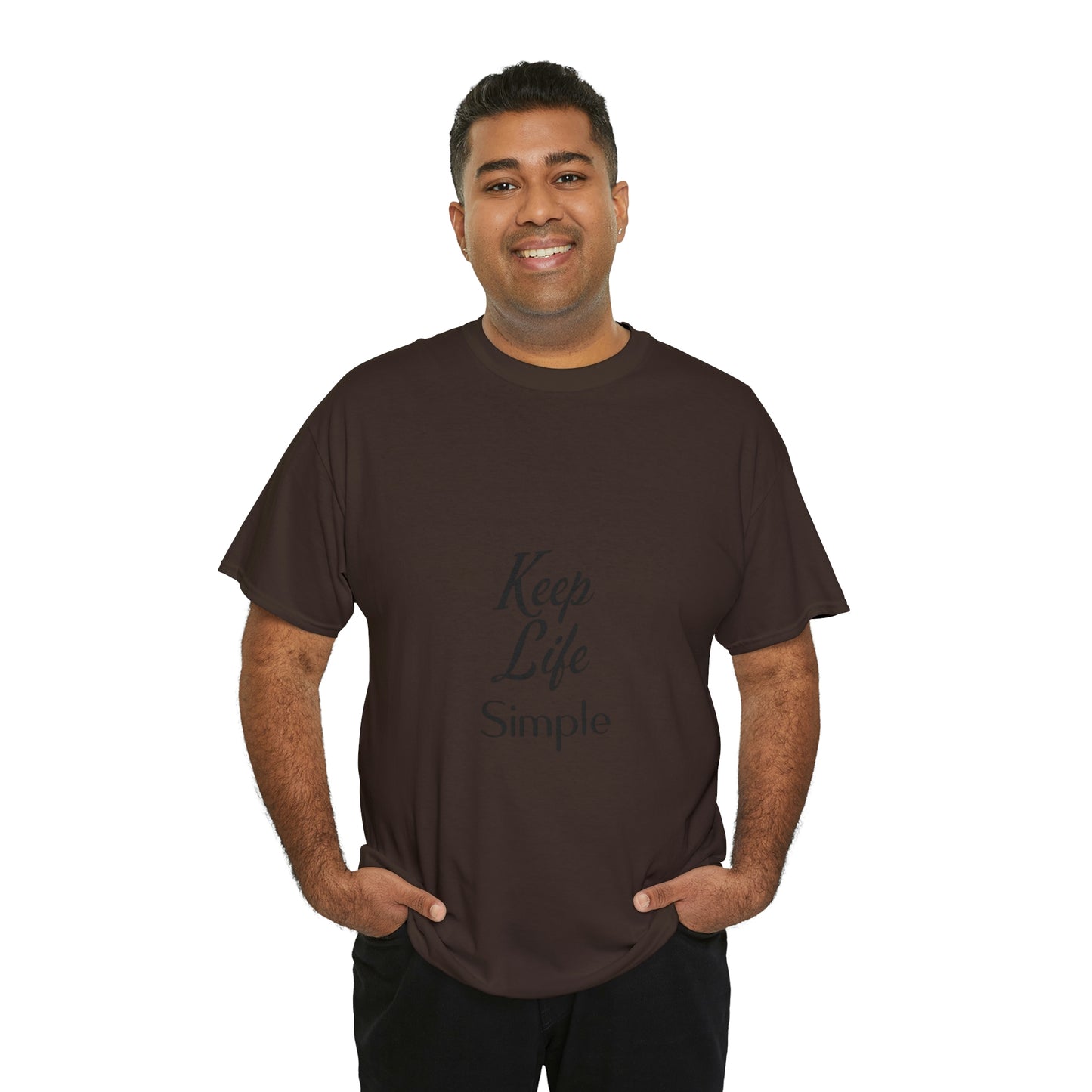 Keep Life Simple Unisex Heavy Cotton Tee