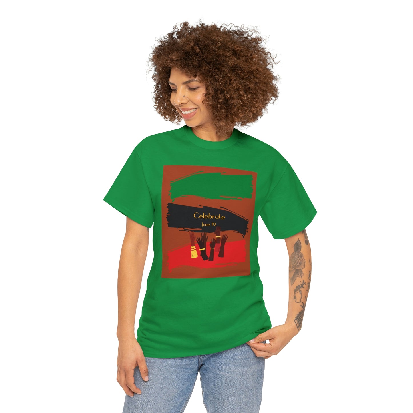 Juneteenth 2 Heavy Cotton Tee