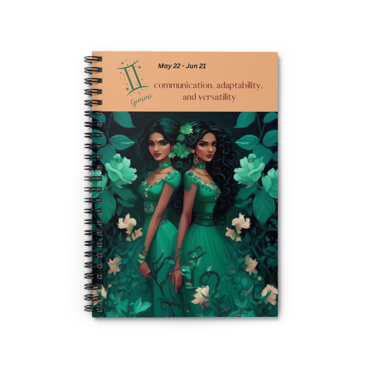 Astrology Collection (Gemini) - Middle Eastern and Indian Culture Journal - Ruled Line