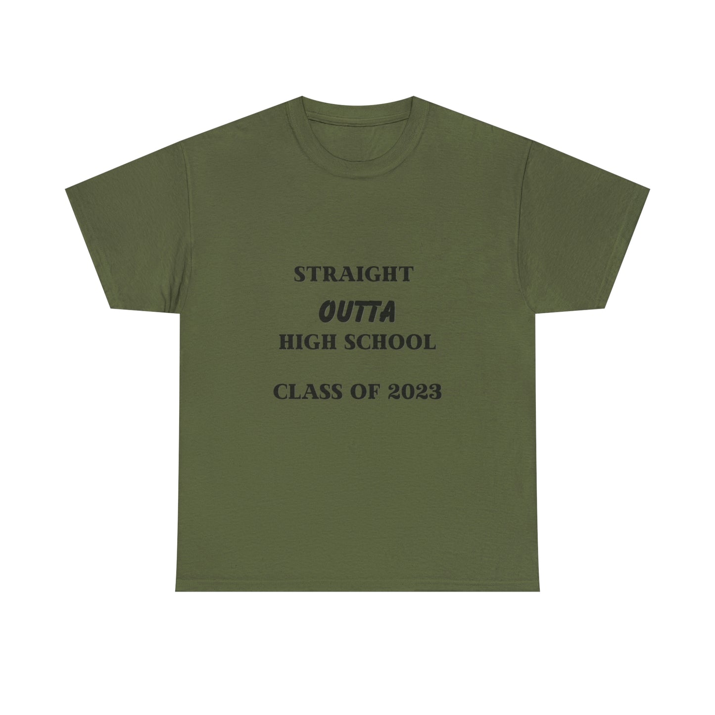 Straight Outta High School T-shirt 2023 Graduation T-shirt