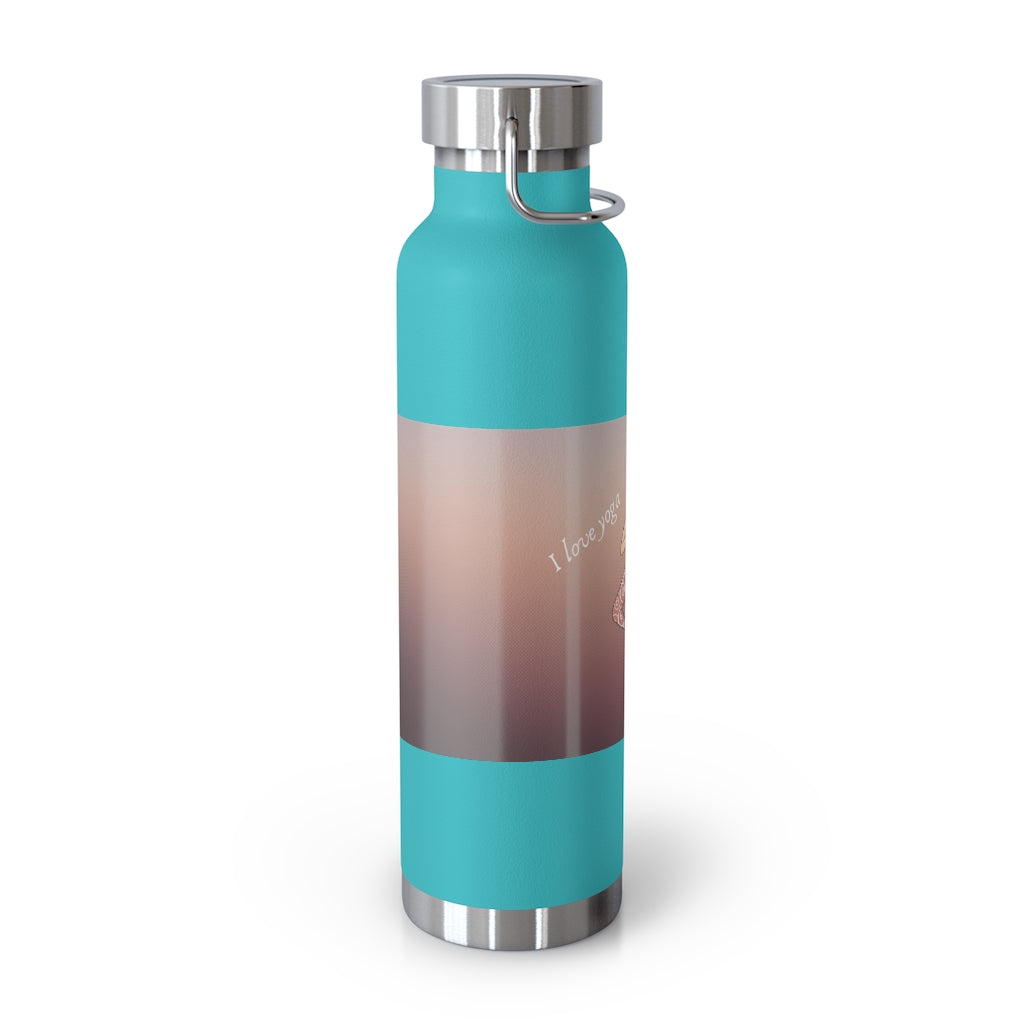 I Love Yoga Vacuum Insulated Bottle....
