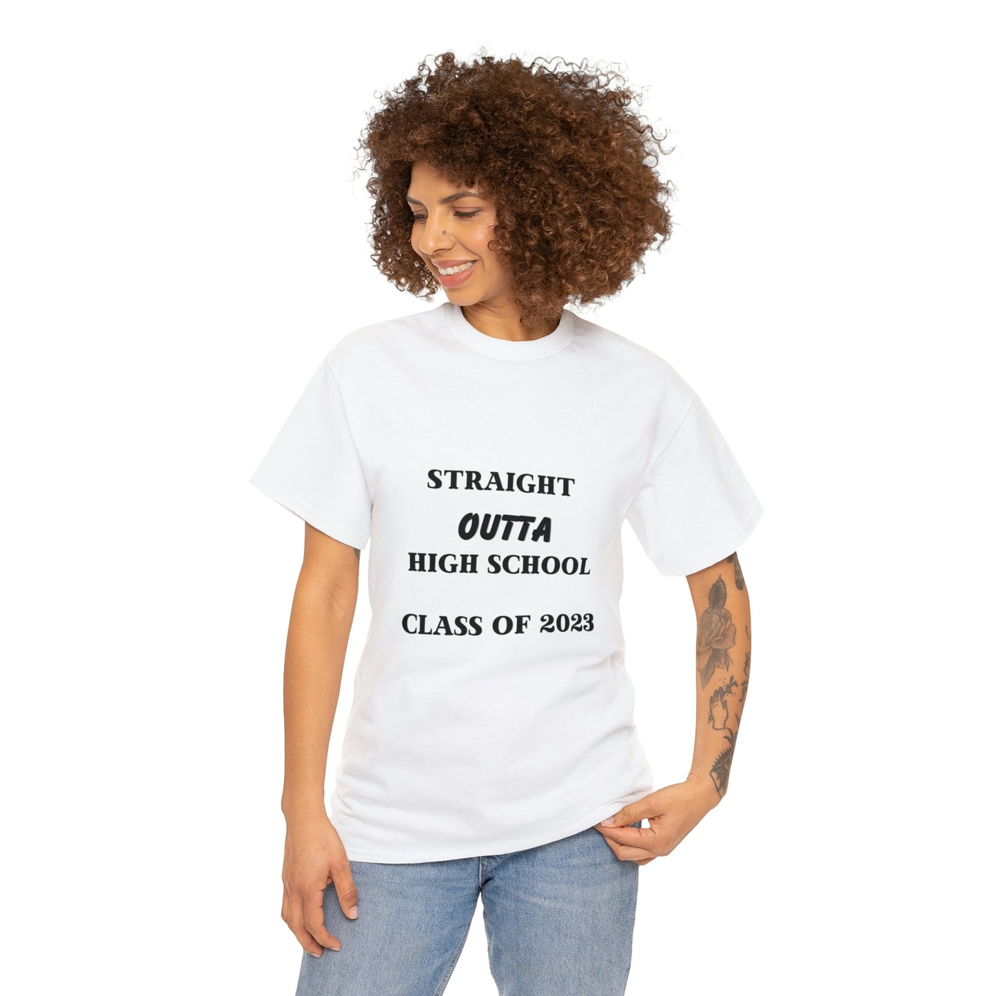 Straight Outta High School T-shirt 2023 Graduation T-shirt