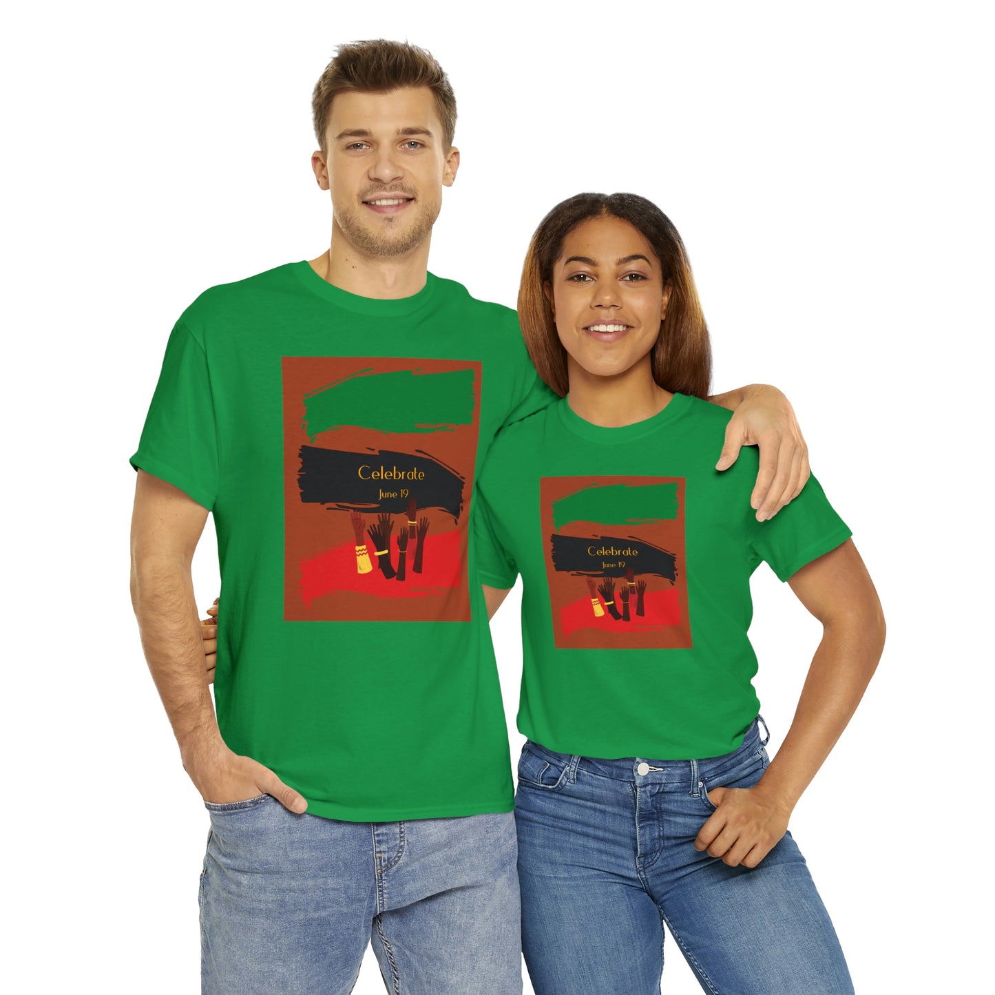 Juneteenth 2 Heavy Cotton Tee
