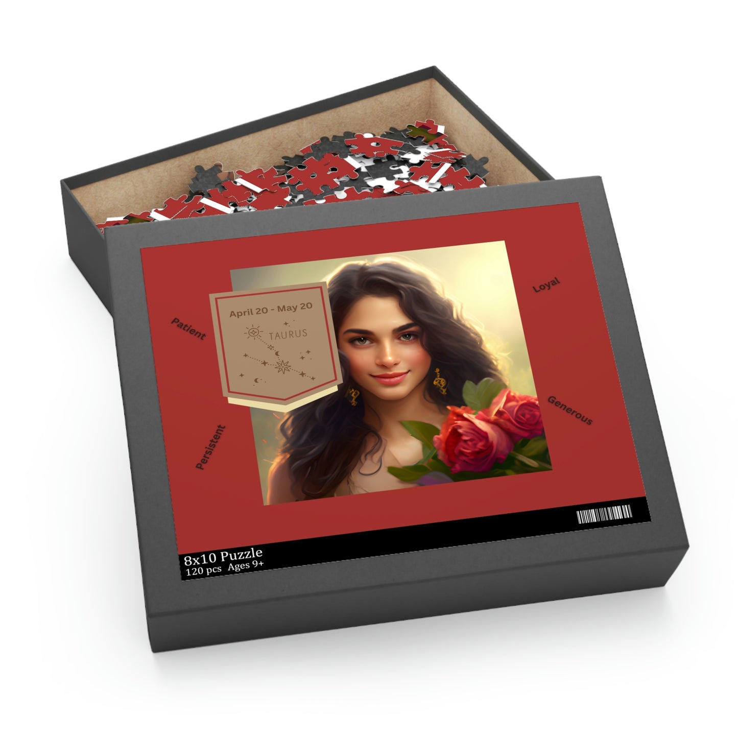 Taurus (Middle Eastern and Indian Woman 2) Puzzle (120, 252, 500-Piece)