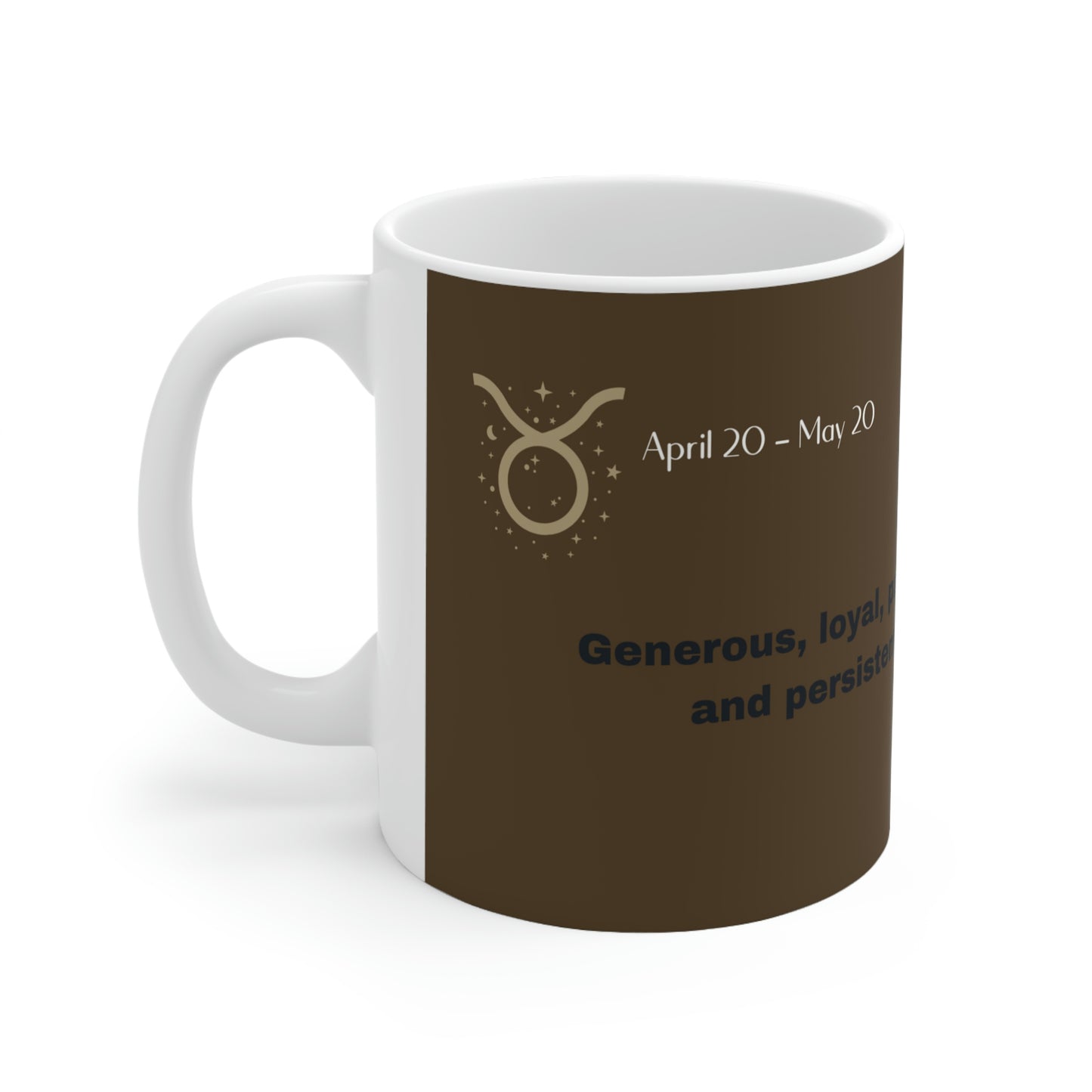 Taurus Ceramic Mug 11oz