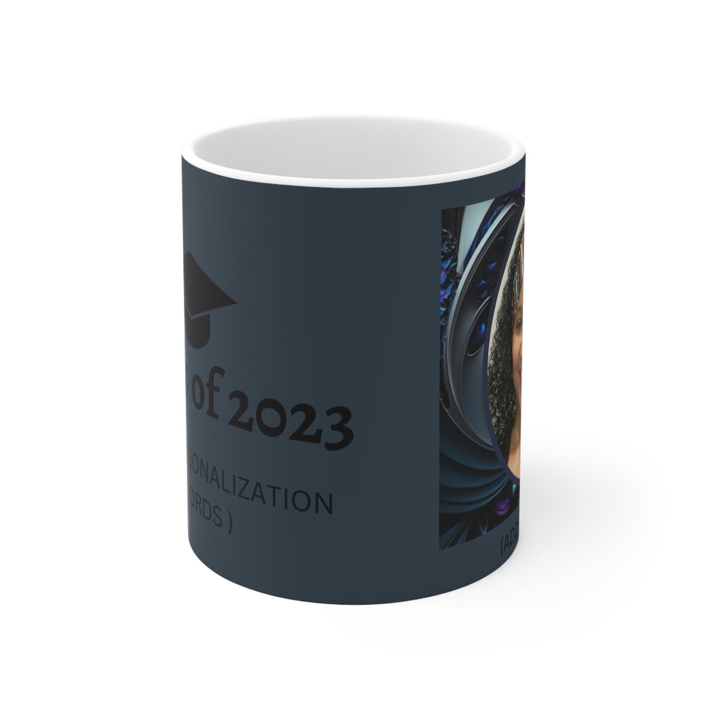 2023 Graduate Ceramic Mug 11oz - 2 (PERSONALIZED)