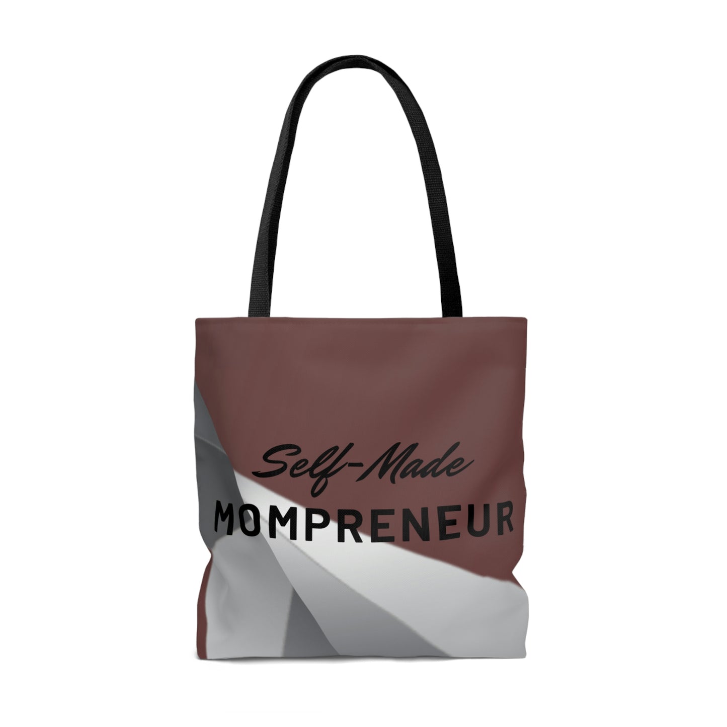 Self-Made Mompreneur (Mauve and Gray) Tote Bag