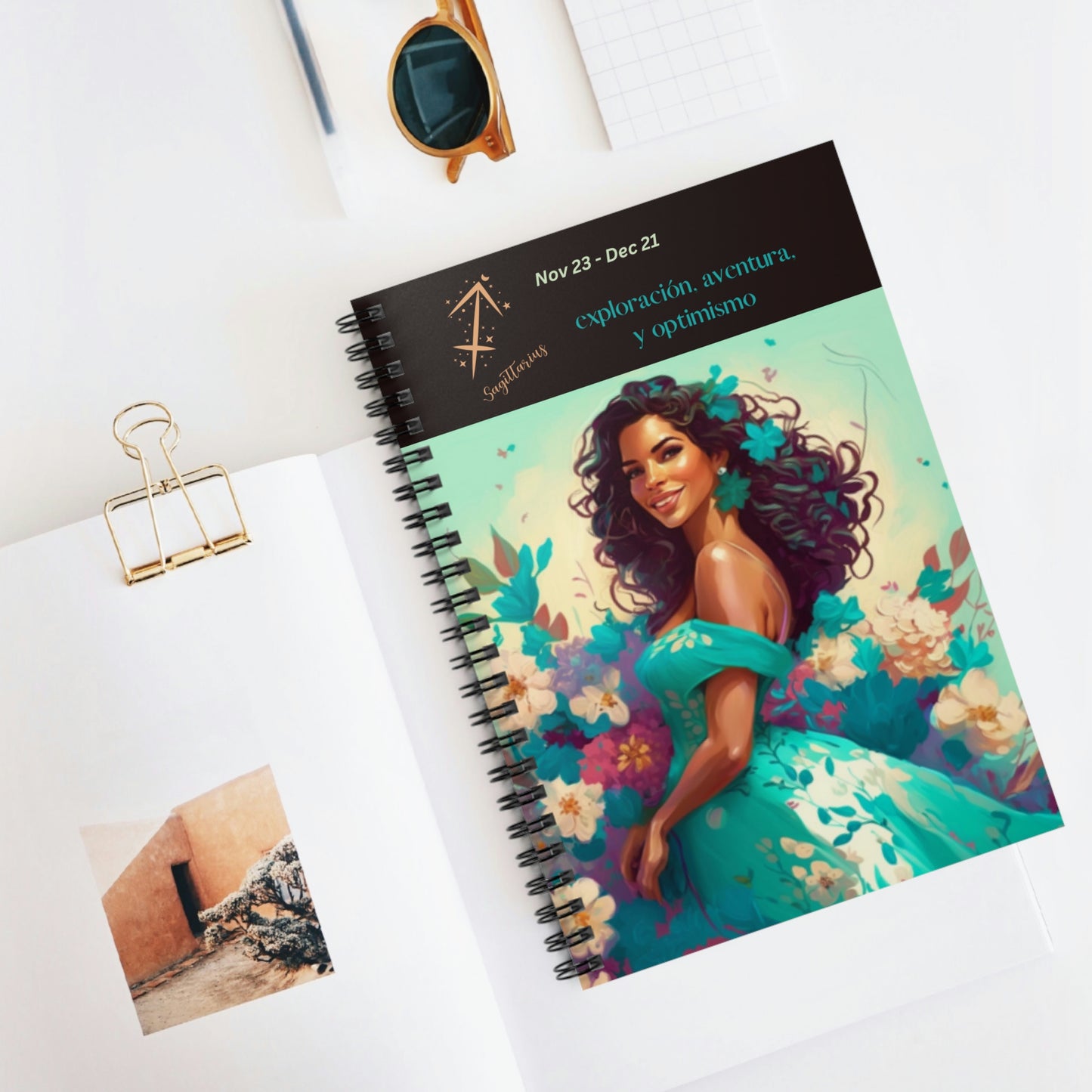 Astrology Collection (Sagittarius) - Latina Culture Journal - Ruled Line