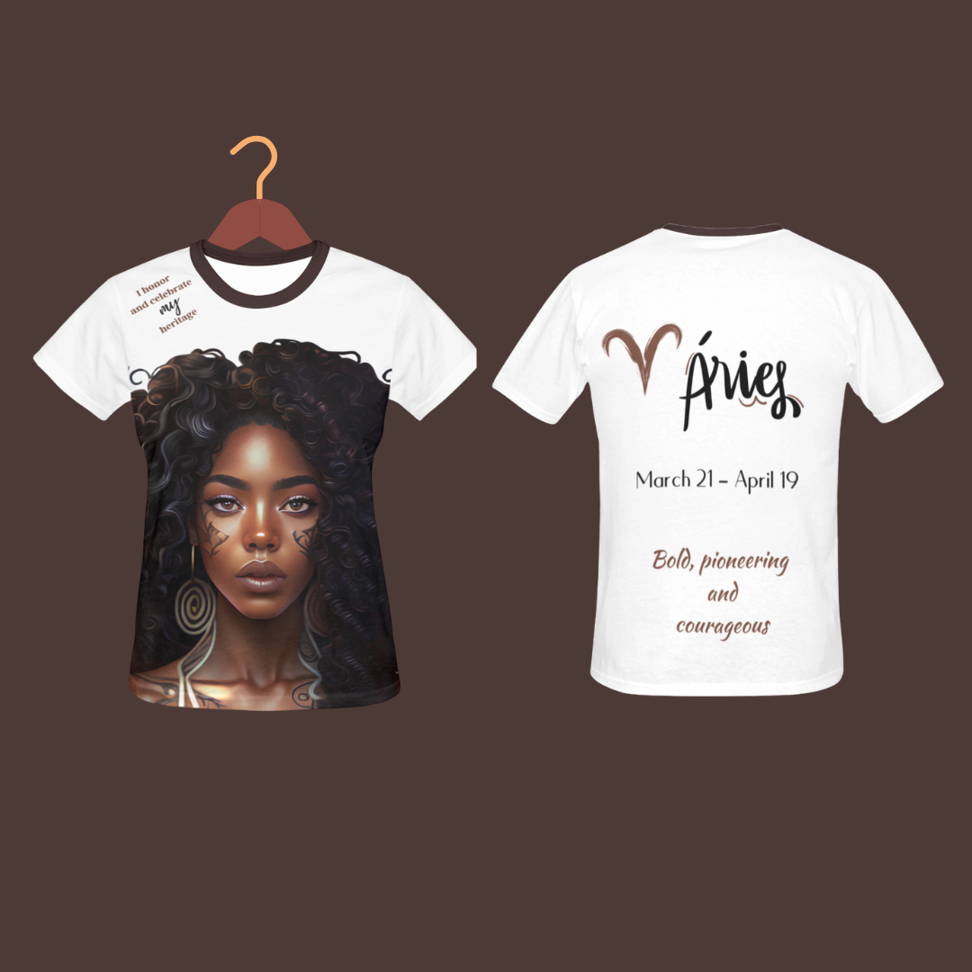 The Astrology Collection - Aries AA Culture 2 T-shirt