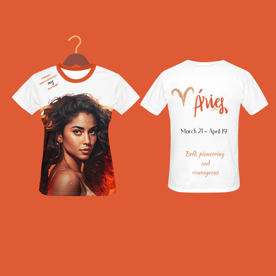 The Astrology Collection - Aries Latina Culture T-shirt