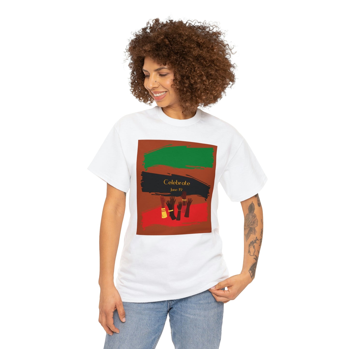 Juneteenth 2 Heavy Cotton Tee