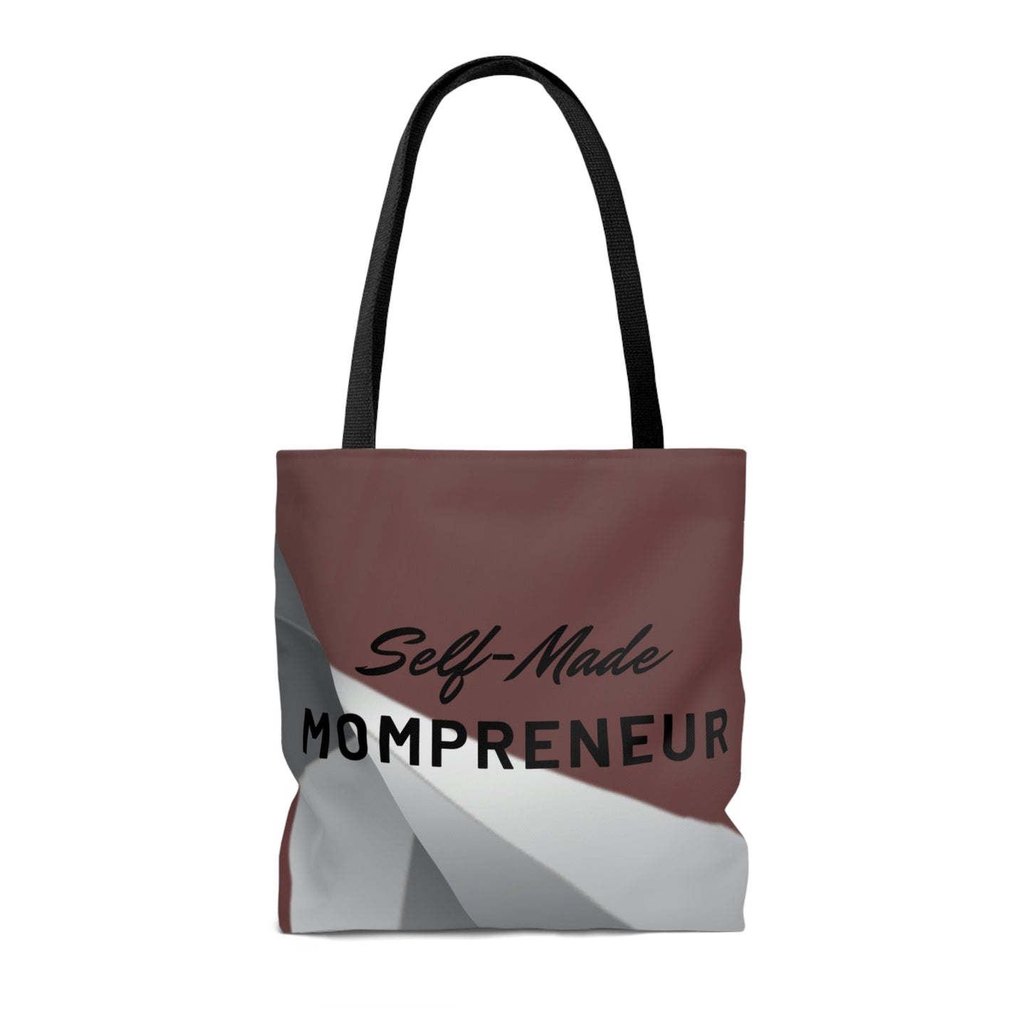 Self-Made Mompreneur (Mauve and Gray) Tote Bag